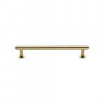 M Marcus Heritage Brass Stepped Design Cabinet Pull with 16mm Rose 128mm Centre to Centre